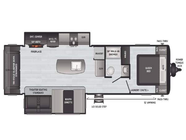 2021 Keystone HIDEOUT 30RLD